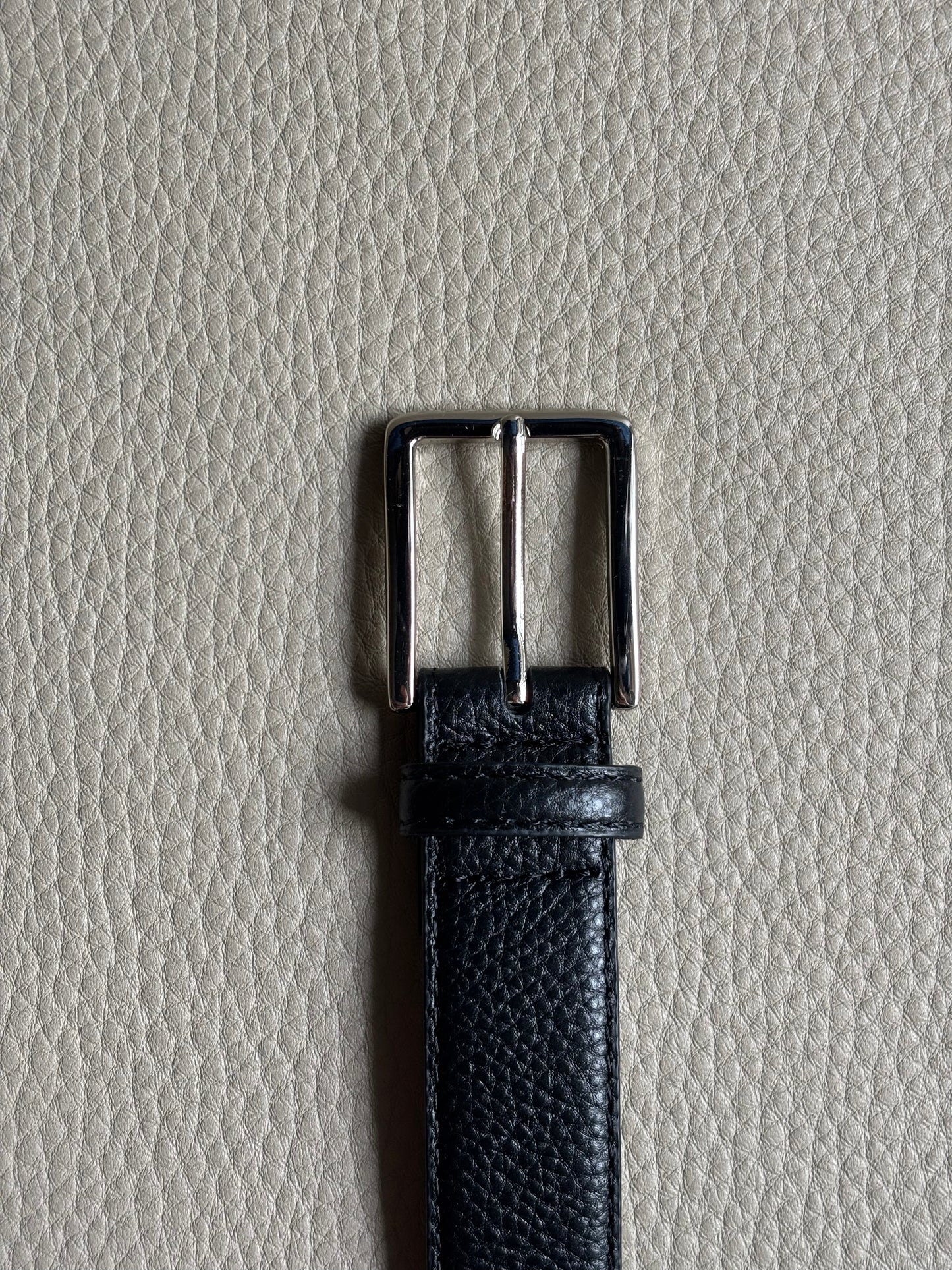 Leather Belt Black